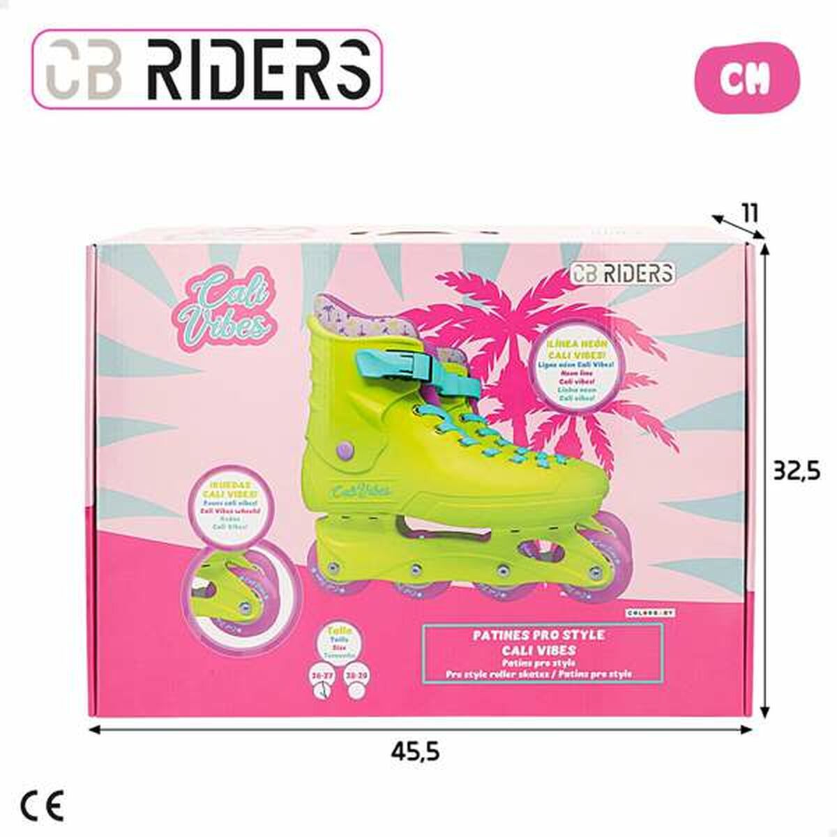Rulluisud Colorbaby 36-37